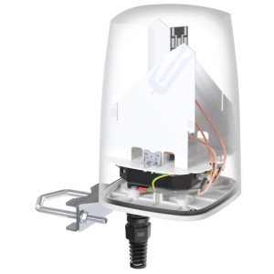 Taoglas THOR40 (Thunder) 3:1 Integrated Antenna for the Ericsson S400 Router, IP67 rated, wall or pole mount